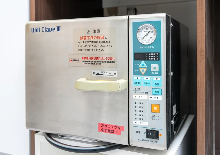 クラスB滅菌器の写真